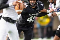 Kankakee Fenwick, in the Class 5A state championship game at Northern Illinois' Huskie Stadium in DeKalb on Saturday, Nov. 27, 2021. (Vincent D. Johnson/for the Pioneer Press).