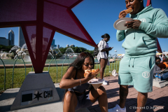 Photos from the 2022 Taste of Chicago, in Grant Park, on July 9, 2022. Photo copyright of Vincent David Johnson.