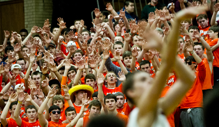 Shooting the Crazies – Chicago’s Brother Rice High School cheering section