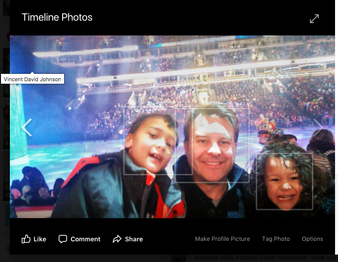 Dad, kids, Disney on Ice, Chicago, United Center