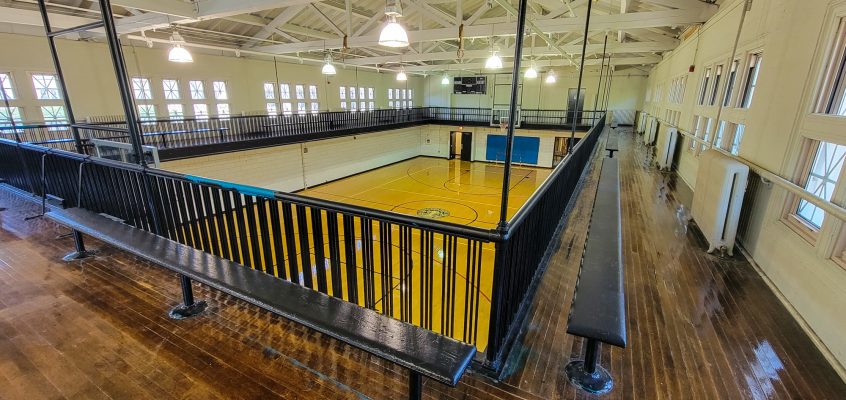 Fuller Park’s Twin Basketball Courts