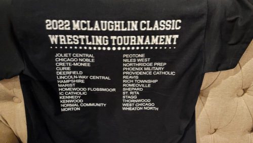 Joliet Central, McLaughlin Classic, back (2022)