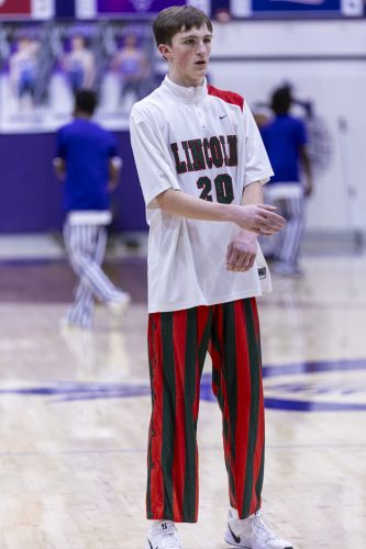 Lincoln H.S. 2025-26 (warmups #2 front)